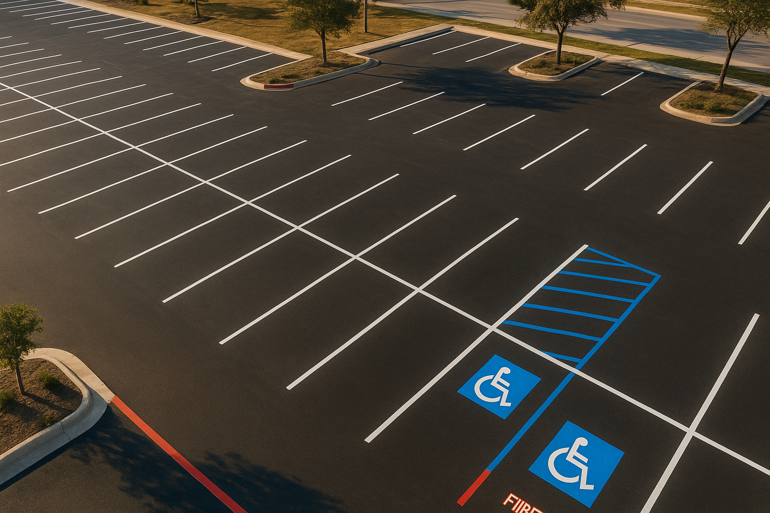 Parking Lot Striping DFW: Expert Line Marking Services