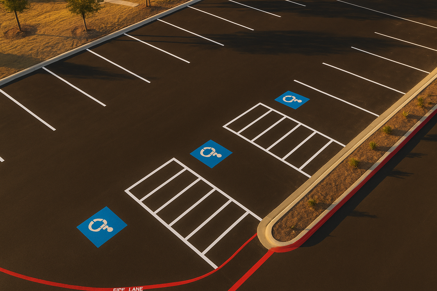 Parking Lot Striping Texas: Expert Line Marking Guide