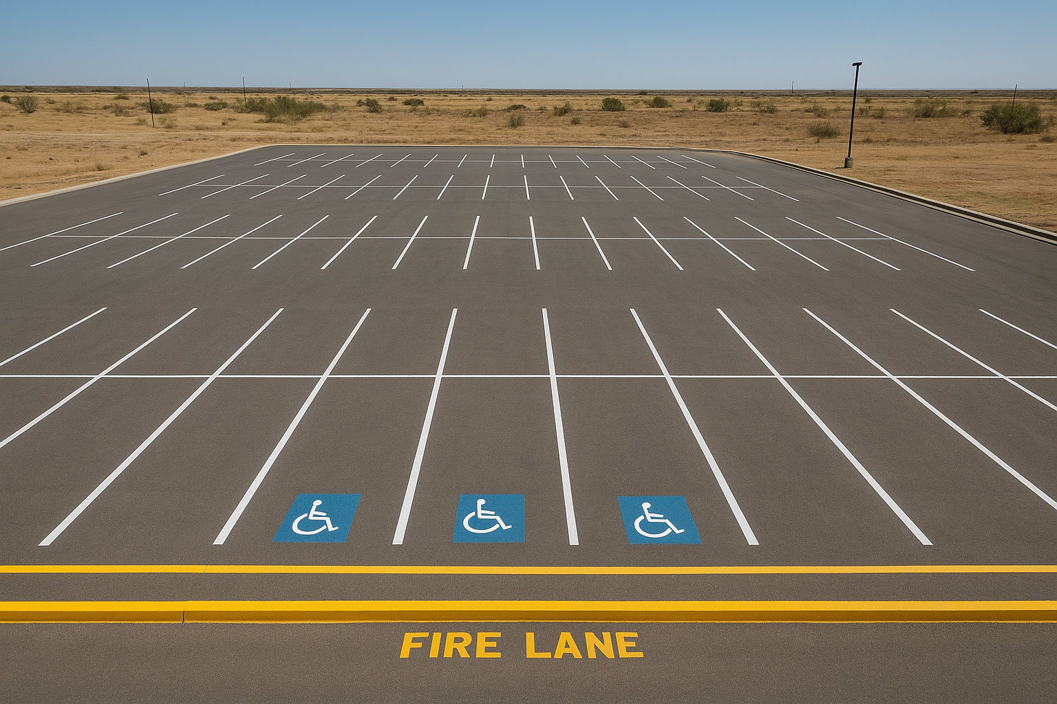 Parking Lot Striping Amarillo: Pro Line Marking Guide