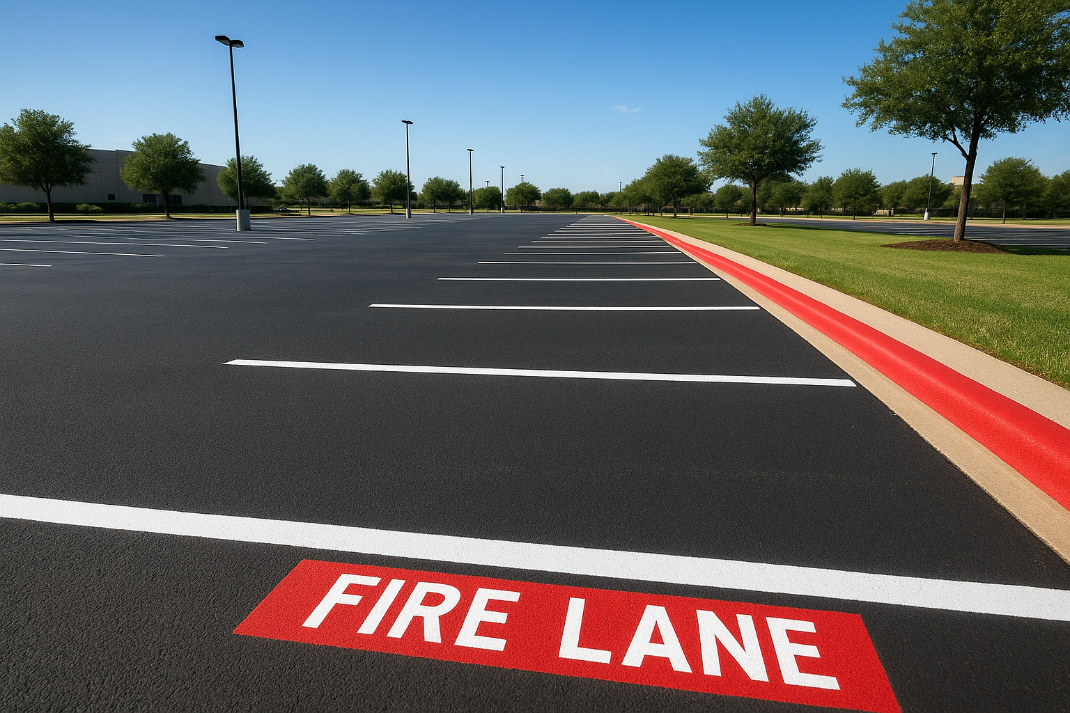 Fire Lane Marking Services: What You Need to Know