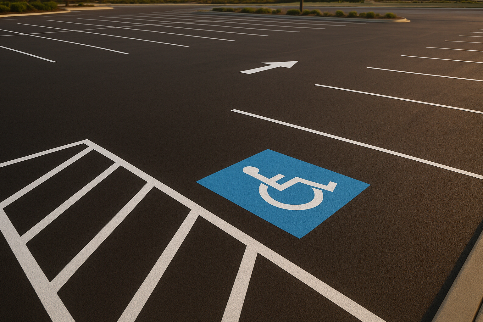 Pavement Marking Solutions for North Texas Properties