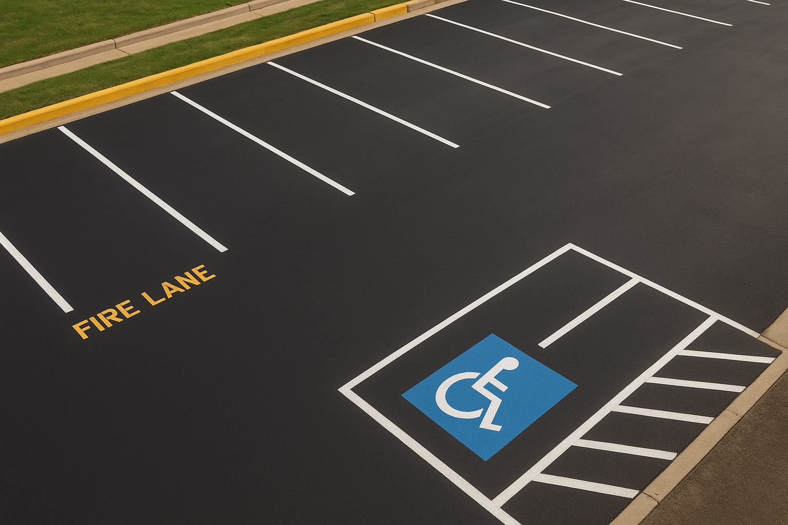 Safety Markings for Parking Lots: A Complete Guide