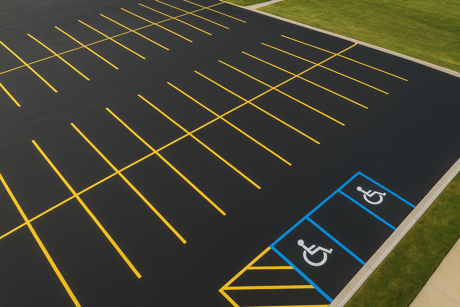 Custom Parking Lot Layouts: Denton & Plano TX Guide