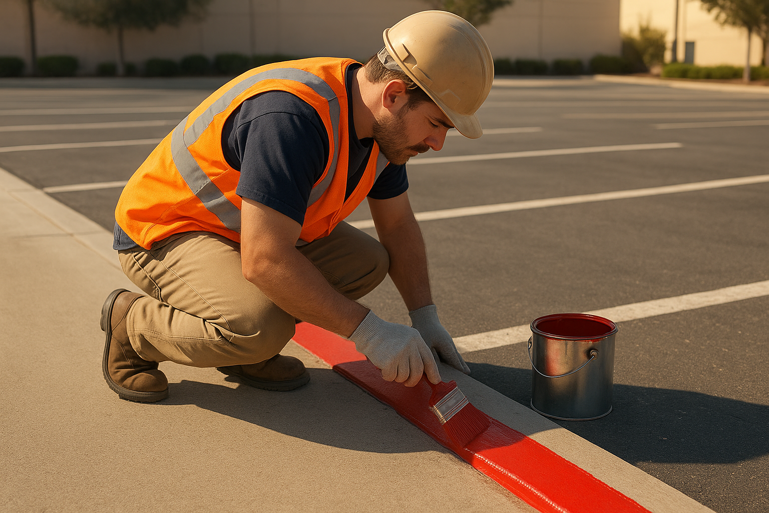 Fire Lane Painting Denton TX: Complete Guide & Costs