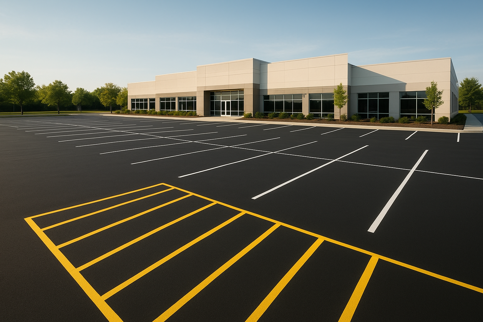 Quality Parking Lot Striping Denton TX: Full Guide
